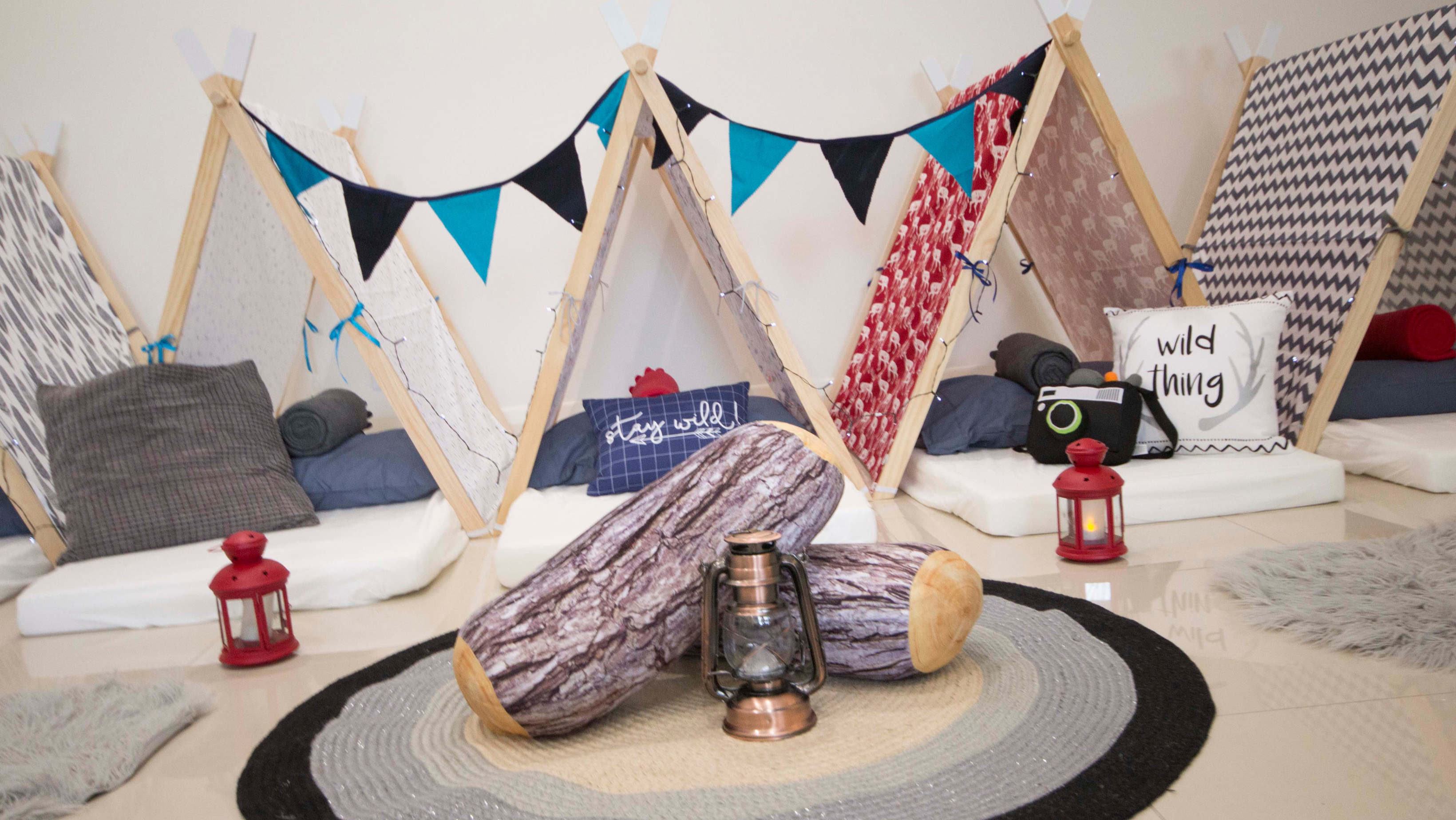 Wild Child Teepee Party Hire for Kids in Adelaide